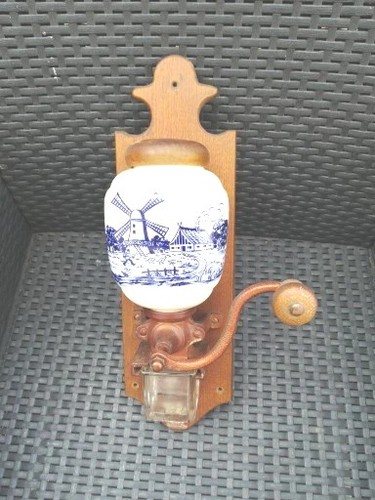 Alte delft kaffeemühle - alte,