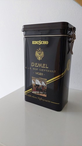 Alte eduscho kaffeedose - , demel