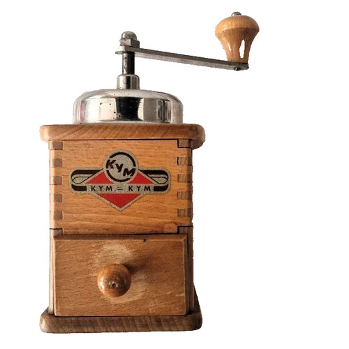 Alte kaffeemühle von kym - alte, kym-