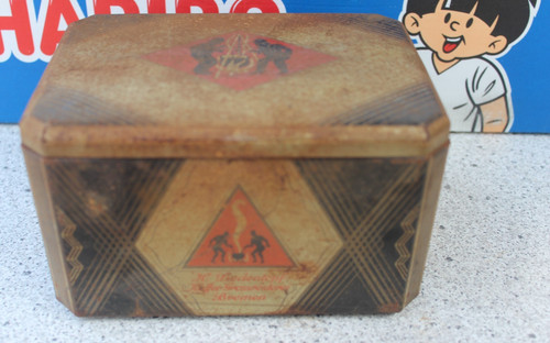 Alte kaffee blechdose - alte,