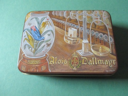 Alte blechdose alois - alte, dallmayr