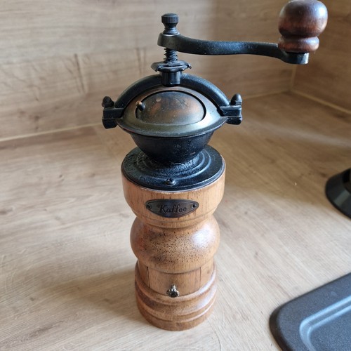 Schöne alte kaffeemühle aus - schöne,