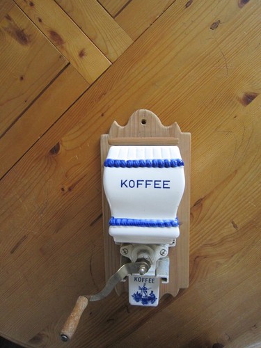 Alte wandkaffeemühle - alte,