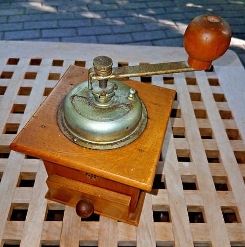 Alte kaffee mühle coff - alte, kaffee-mühle