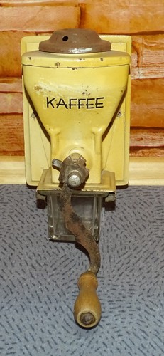 Alte wandkaffeemühle - alte,
