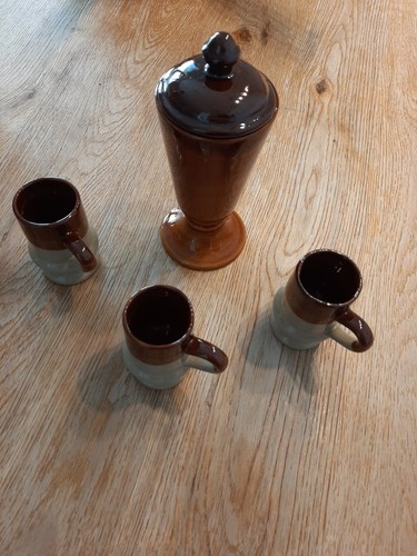Altes kaffee oder teeservice - altes, kaffee-