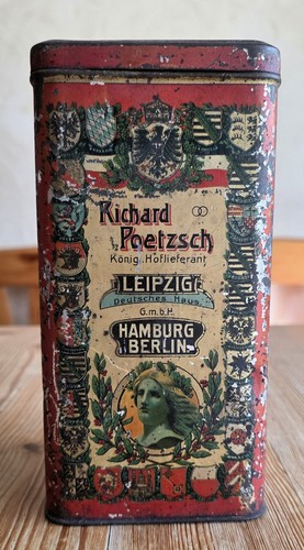 Alte seltene blechdose antik - alte,