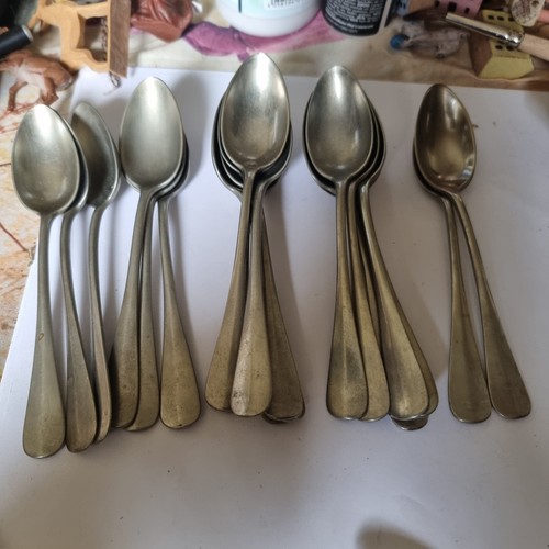 20x alte kaffeelöffel wellner - kaffeelöffel,