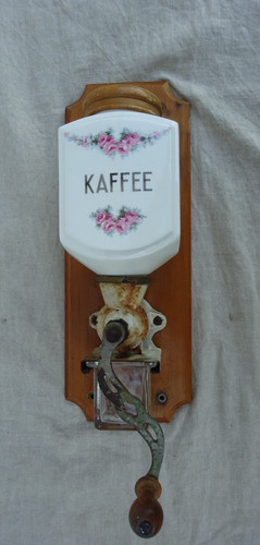 Alte kaffeemühle - alte,