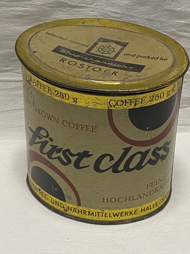 Alte ddr kaffeedose - ddr, veb