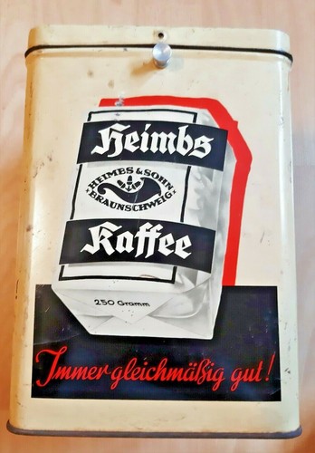 Alte blechdose heimbs sohn - alte,