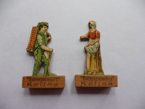 Alte werbefiguren von - alte,